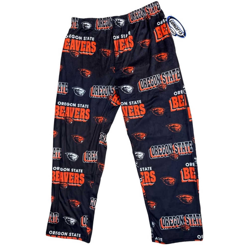 Black Beavers Collage Pajama Pants